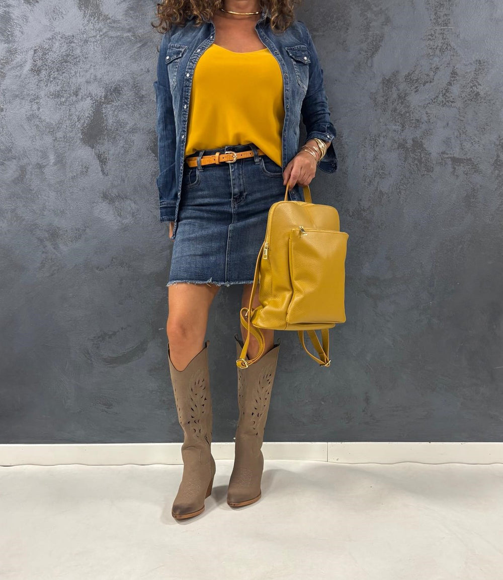 GONNA IN JEANS