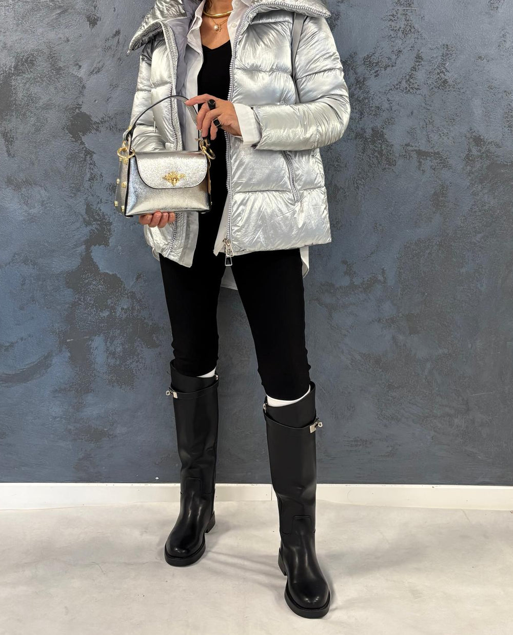BORSA POCHETTE PINA