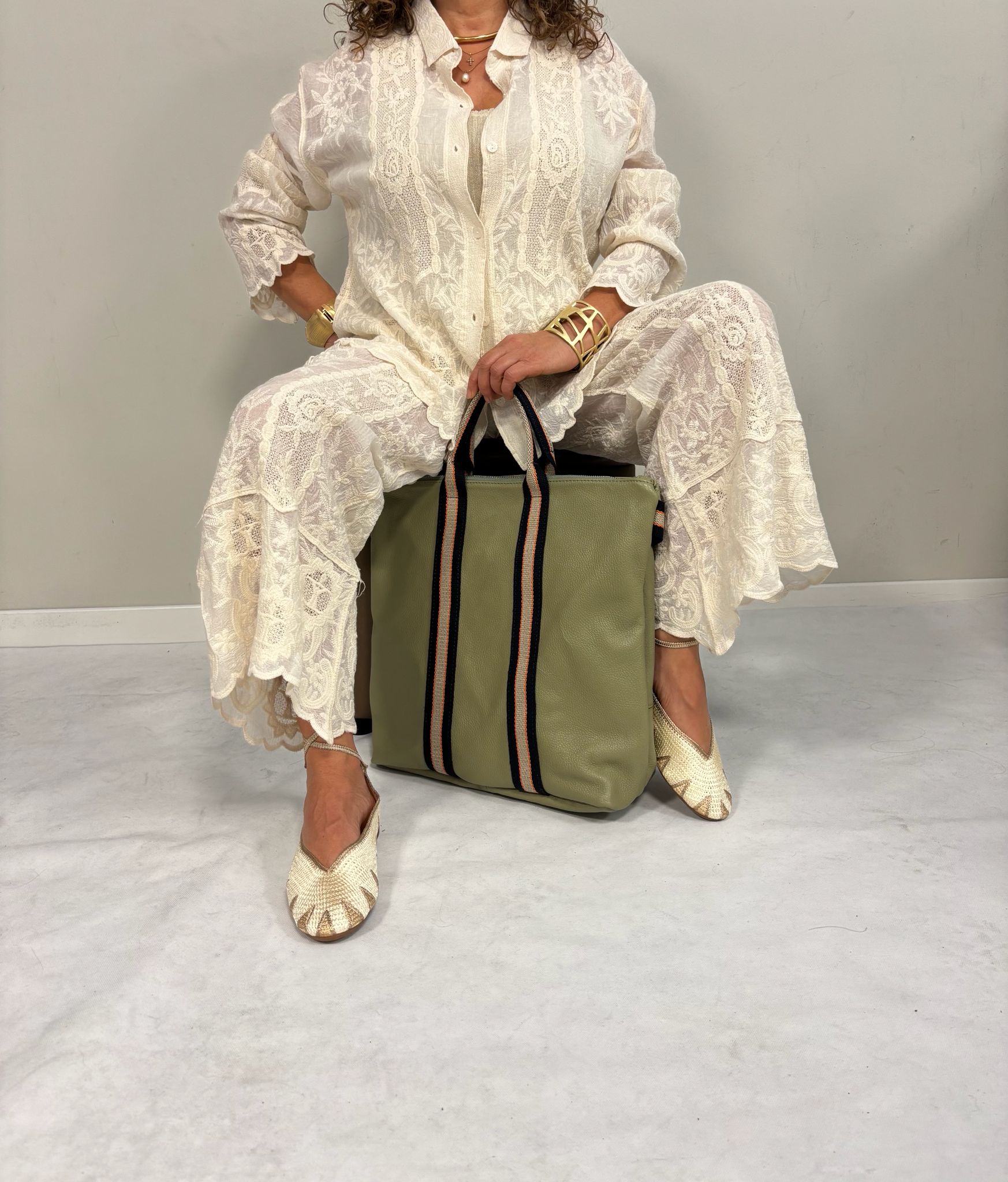 ZAINO IN PELLE RIGHE