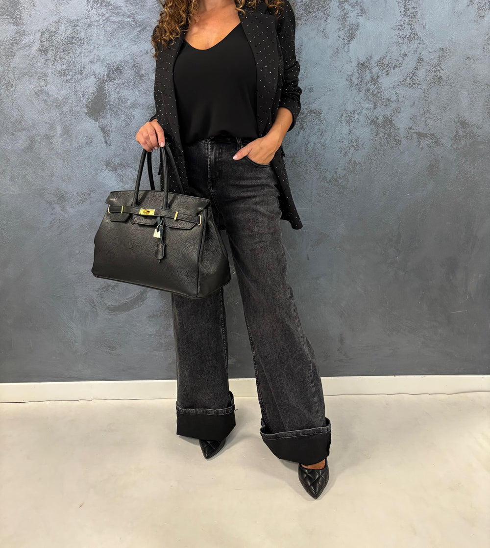 BORSA IN PELLE GIUDITTA MEDIA