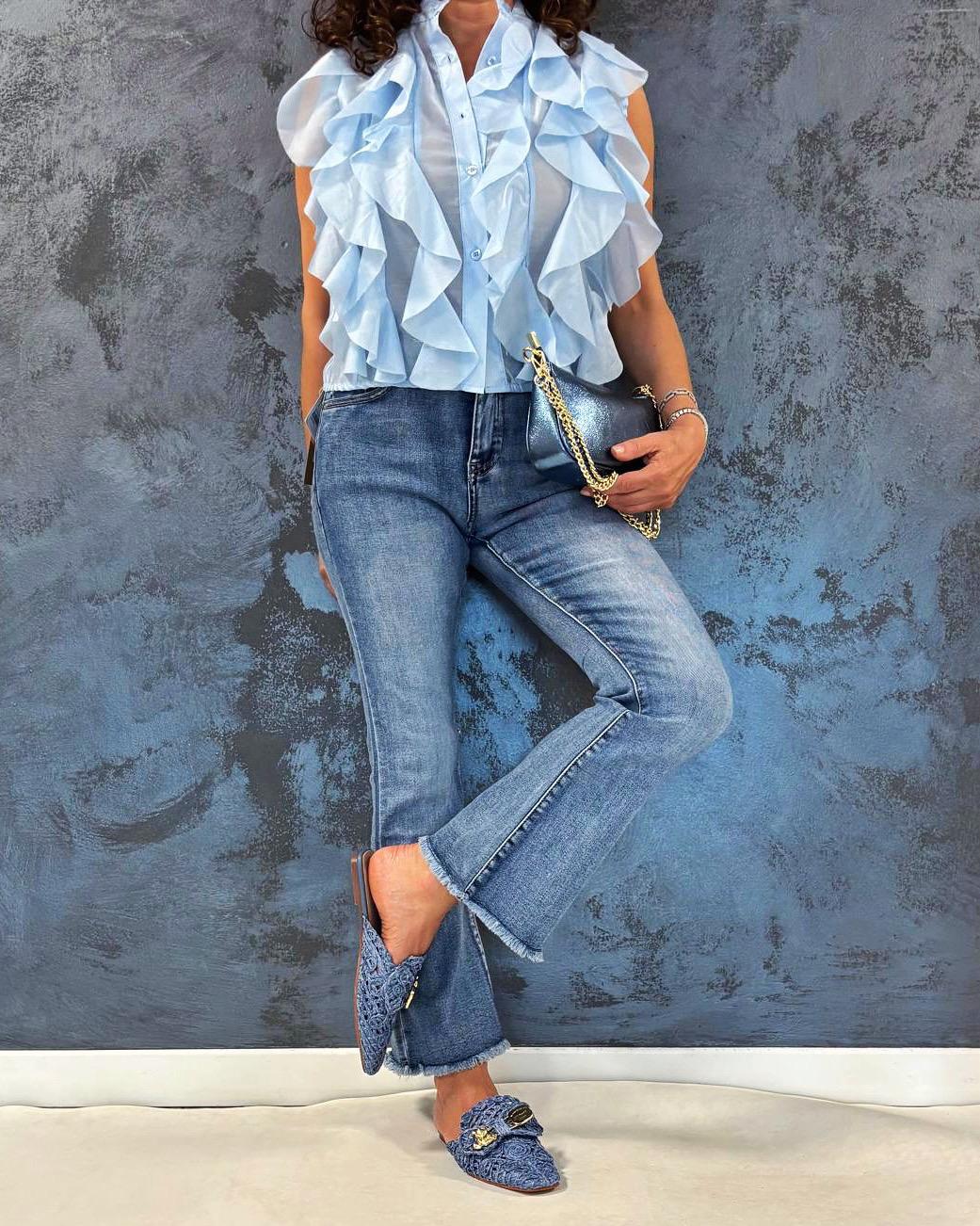 JEANS SFRANGIATO