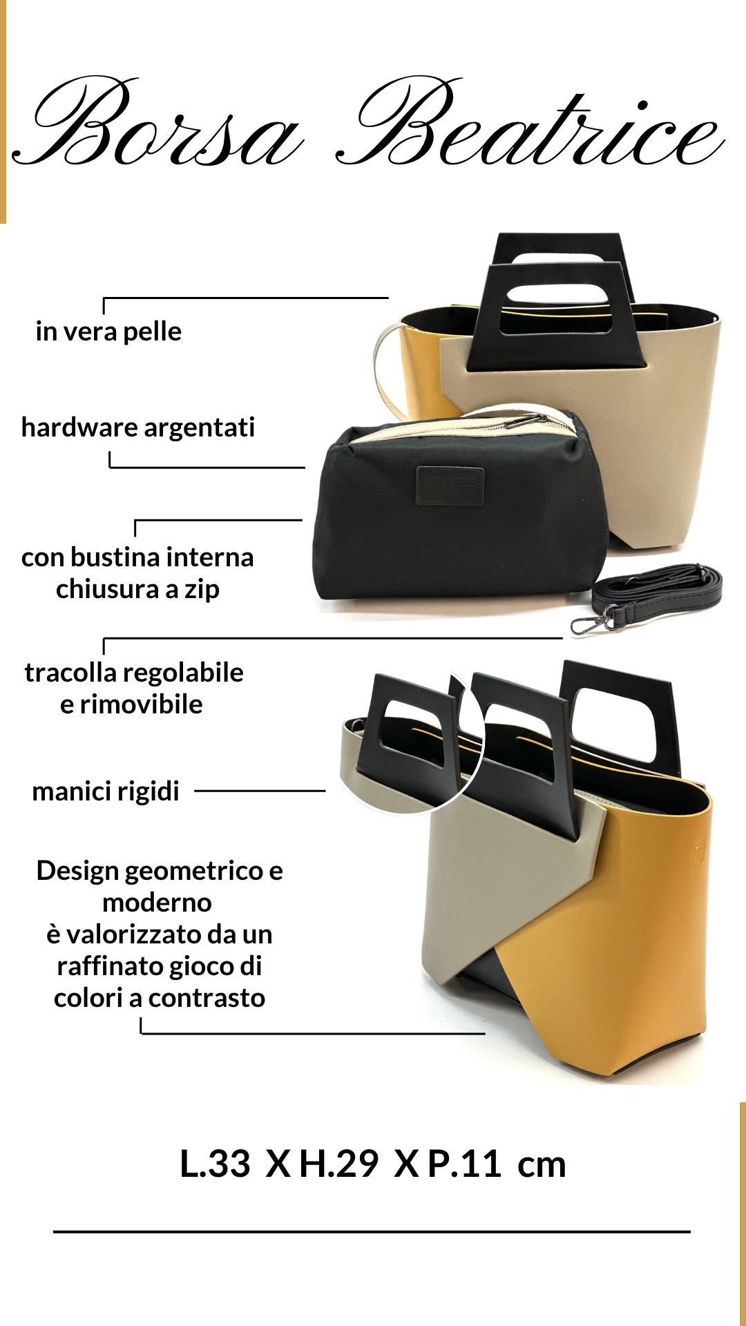 BORSA IN PELLE BEATRICE