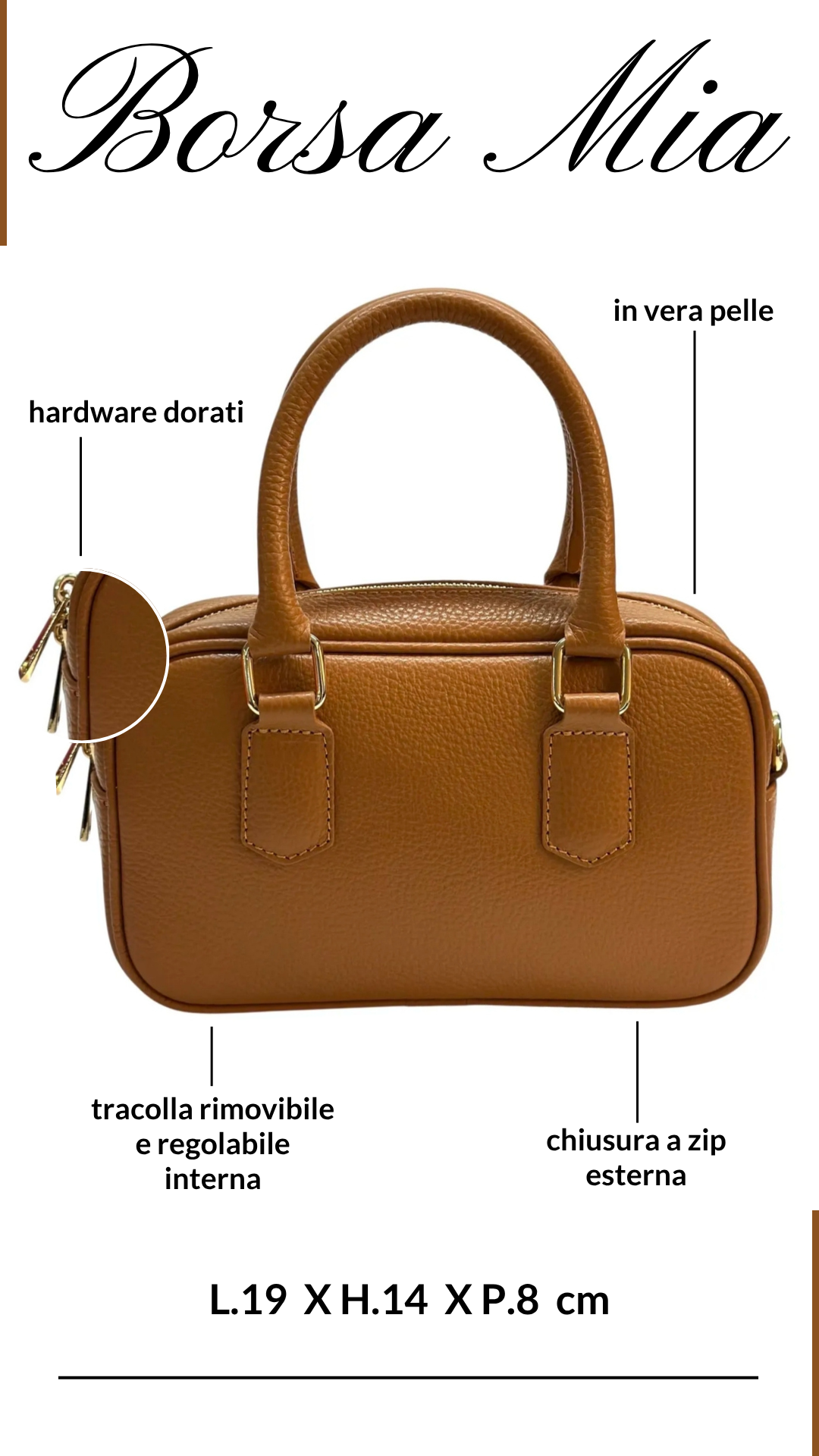 BORSA IN PELLE MIA