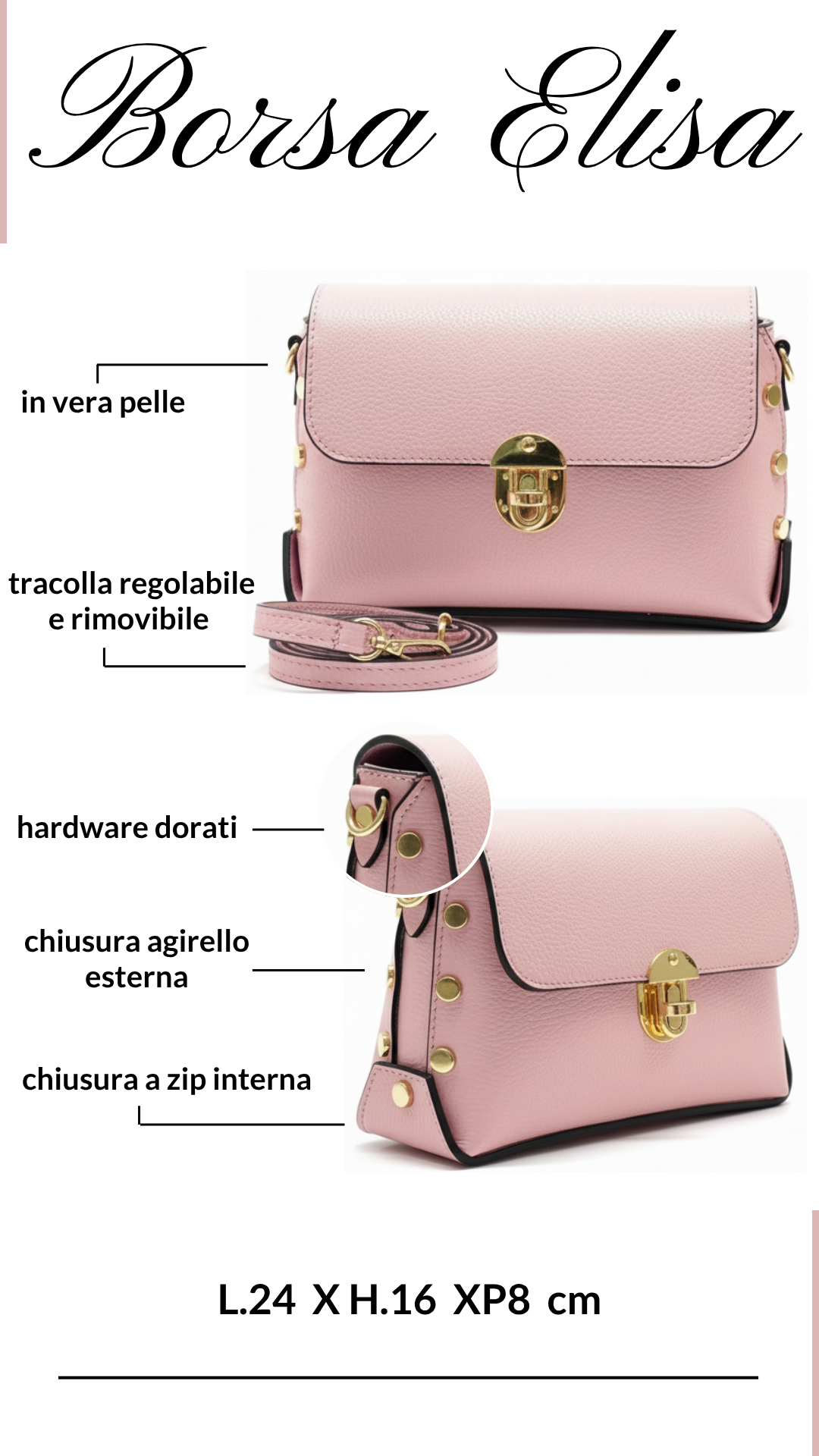 BORSA IN PELLE ELISA