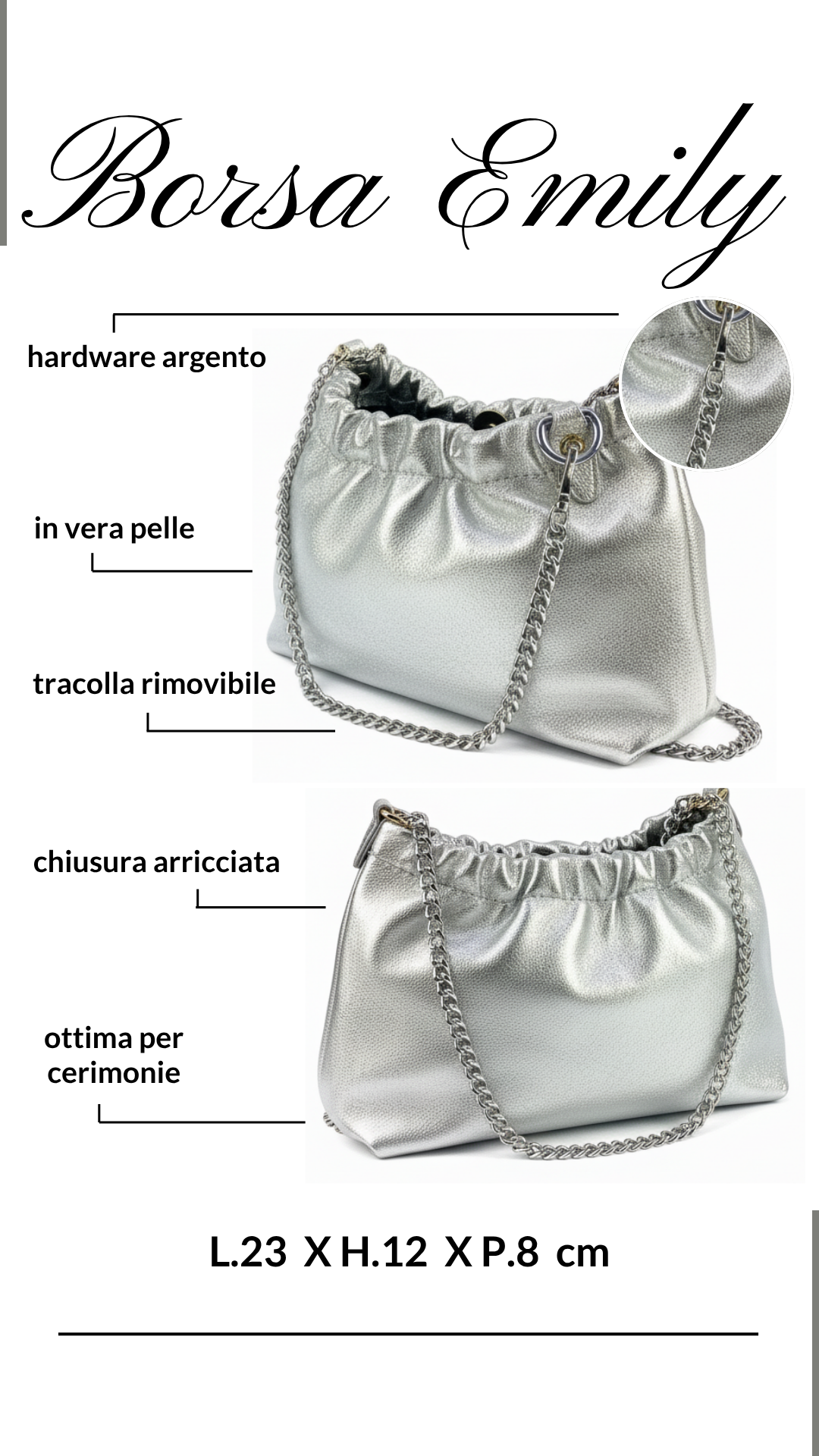 BORSA POCHETTE EMILY