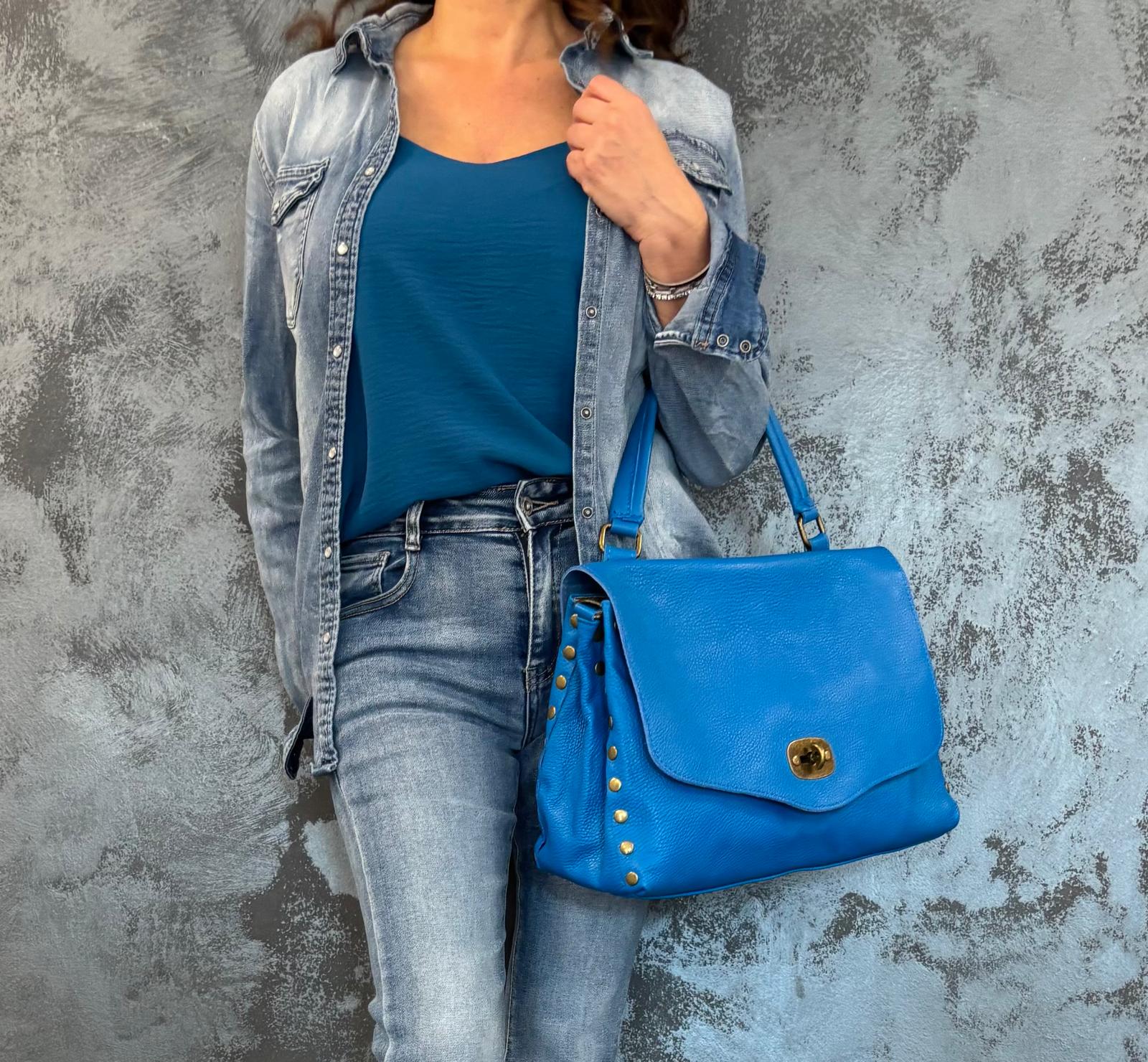 BORSA IN PELLE ASIA GRANDE